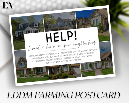 Real Estate Template – Farming Postcard for Sellers