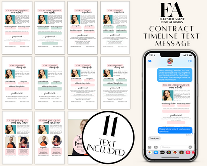 Under Contract Text Messages - Playful Brand Style