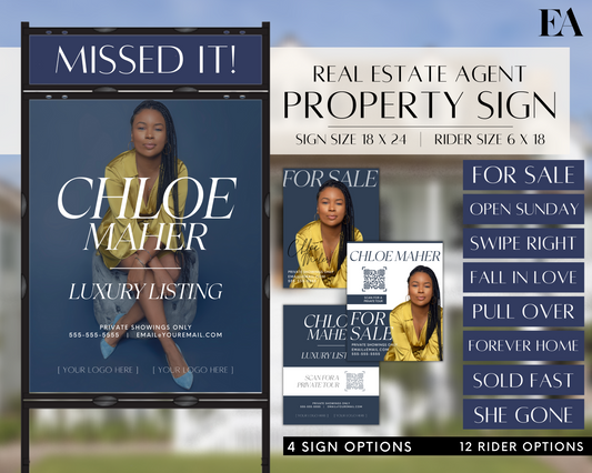 Yard Sign 13 Real Estate Template