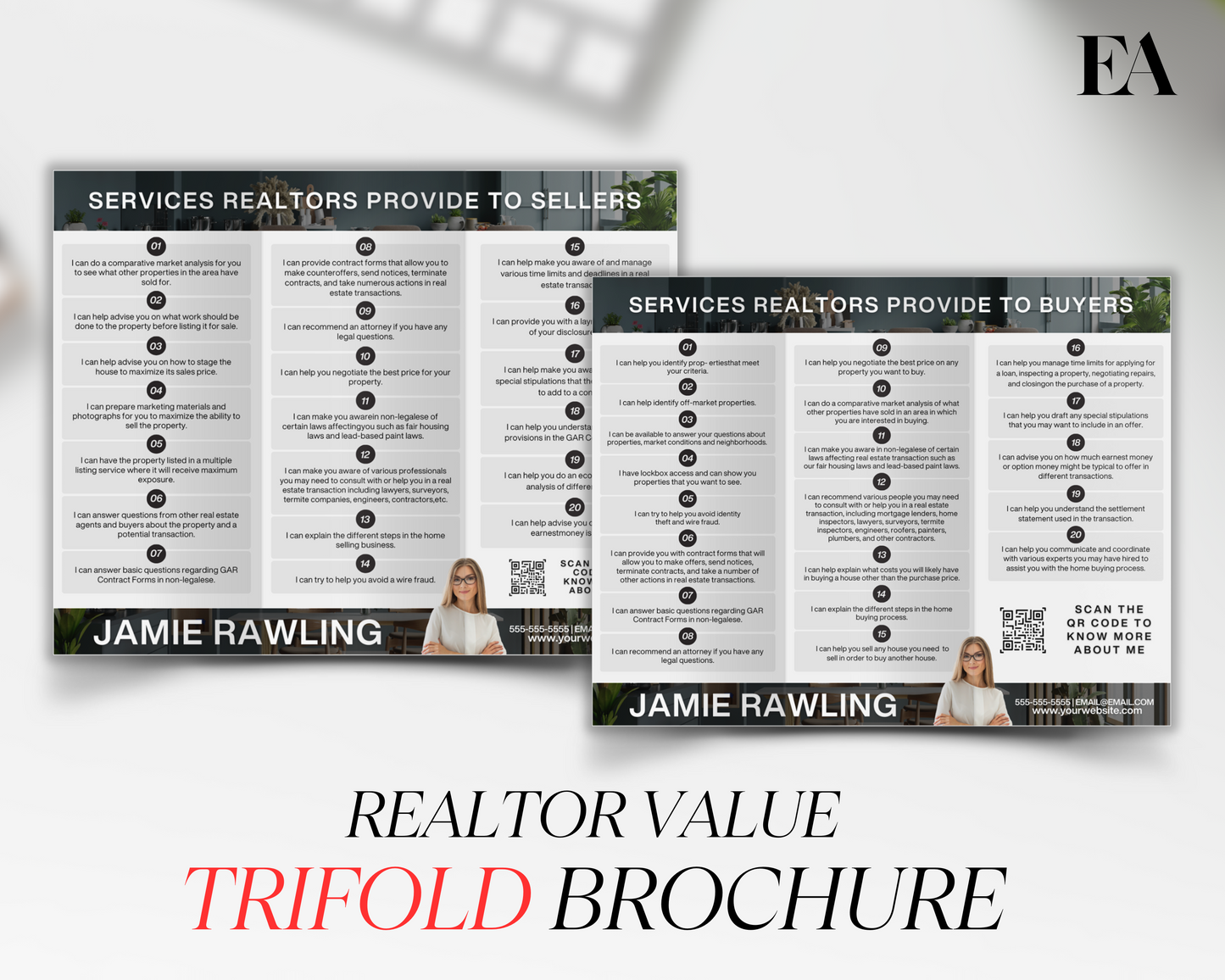 Realtor Value Trifold Brochure