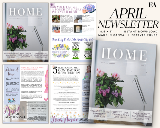 April Newsletter 8.5 x 11