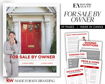 Real Estate FSBO Presentation Template for Keller Williams FSBO Presentation Template for KW FSBO Presentation Real Estate Guide