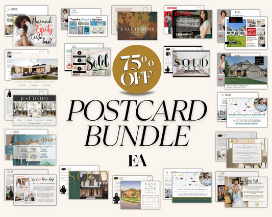 Real Estate Template - Postcard Bundle