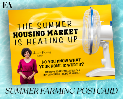 Real Estate Template – Summer Postcard