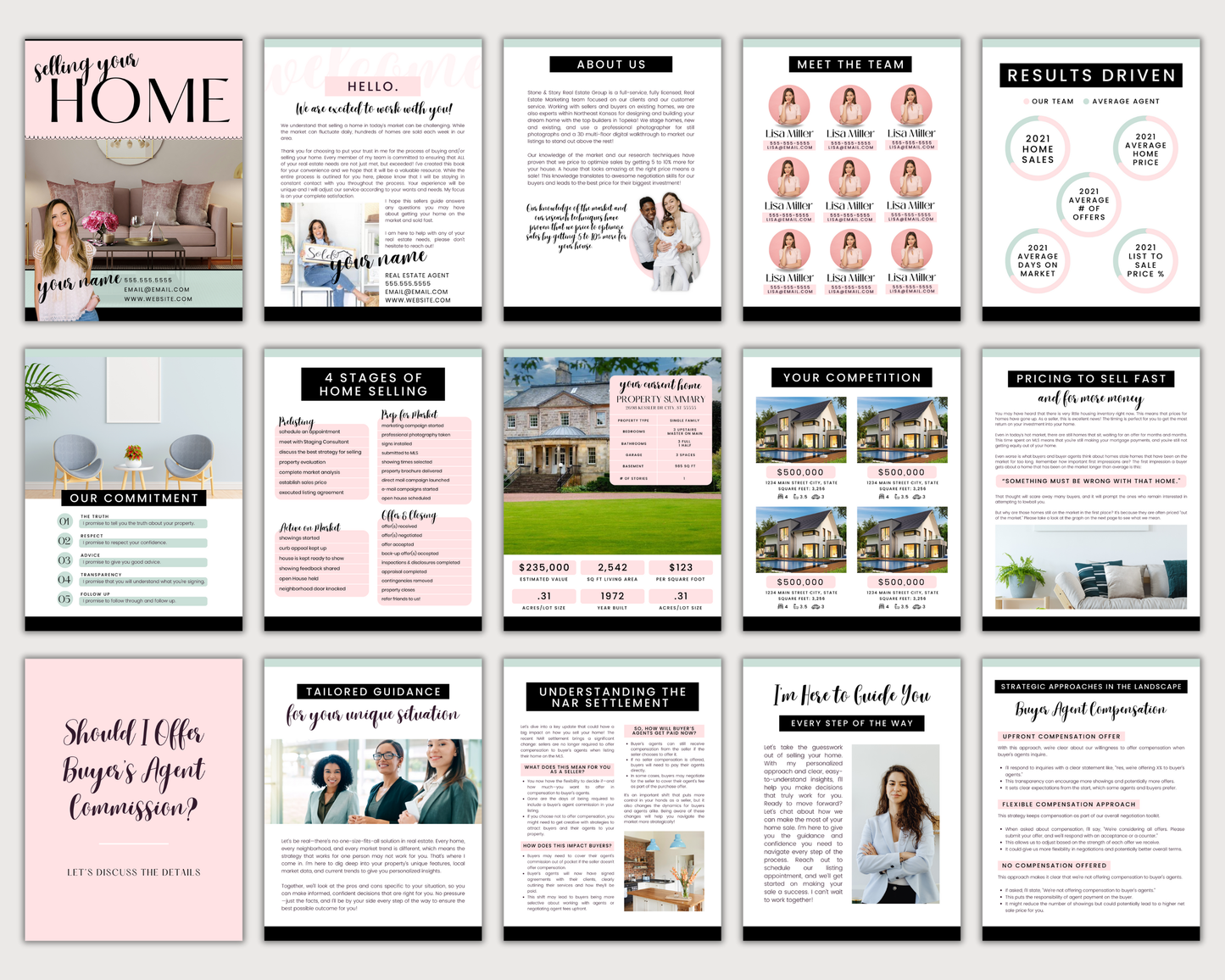 Listing Presentation - Playful Brand Style