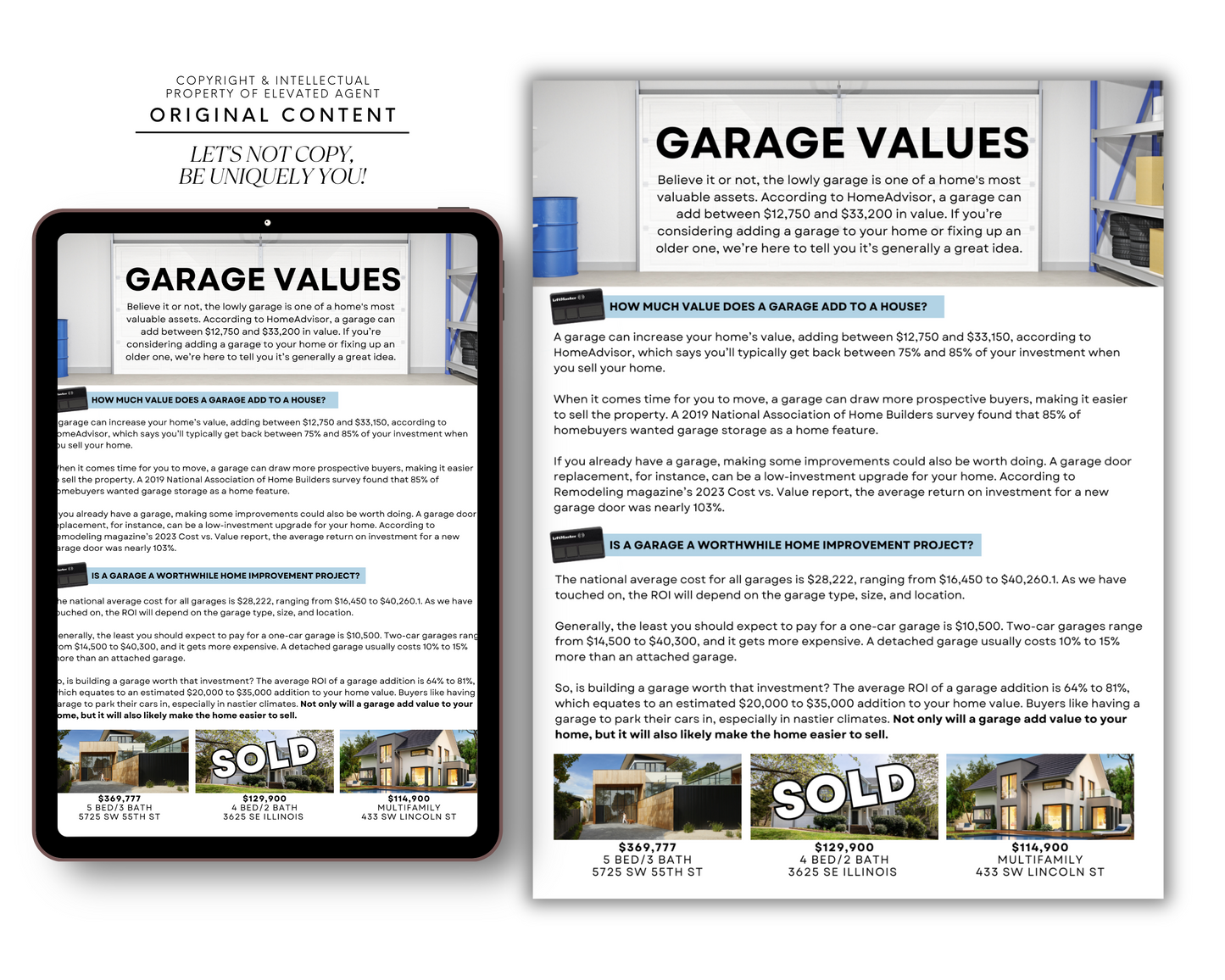 April Newsletter( 8.5x11 ) - Real Estate Template
