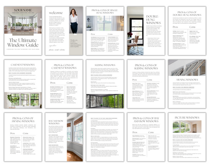 Window Guide - Real Estate Template