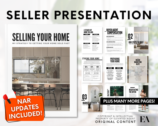 Real Estate Listing Presentation - Minimal Brand Style