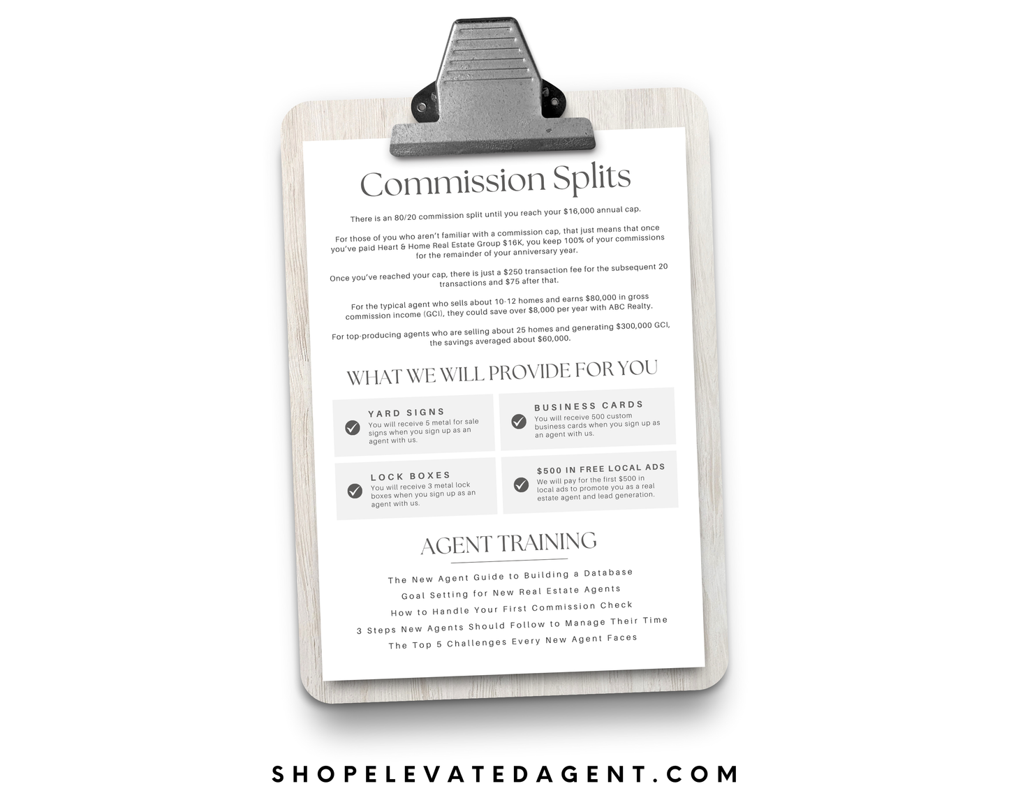 Agent Recruit Flyer Template
