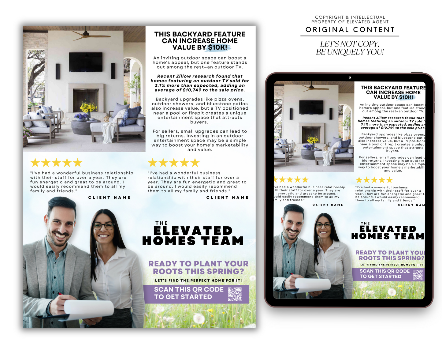 April Newsletter( 8.5x11 ) - Real Estate Template