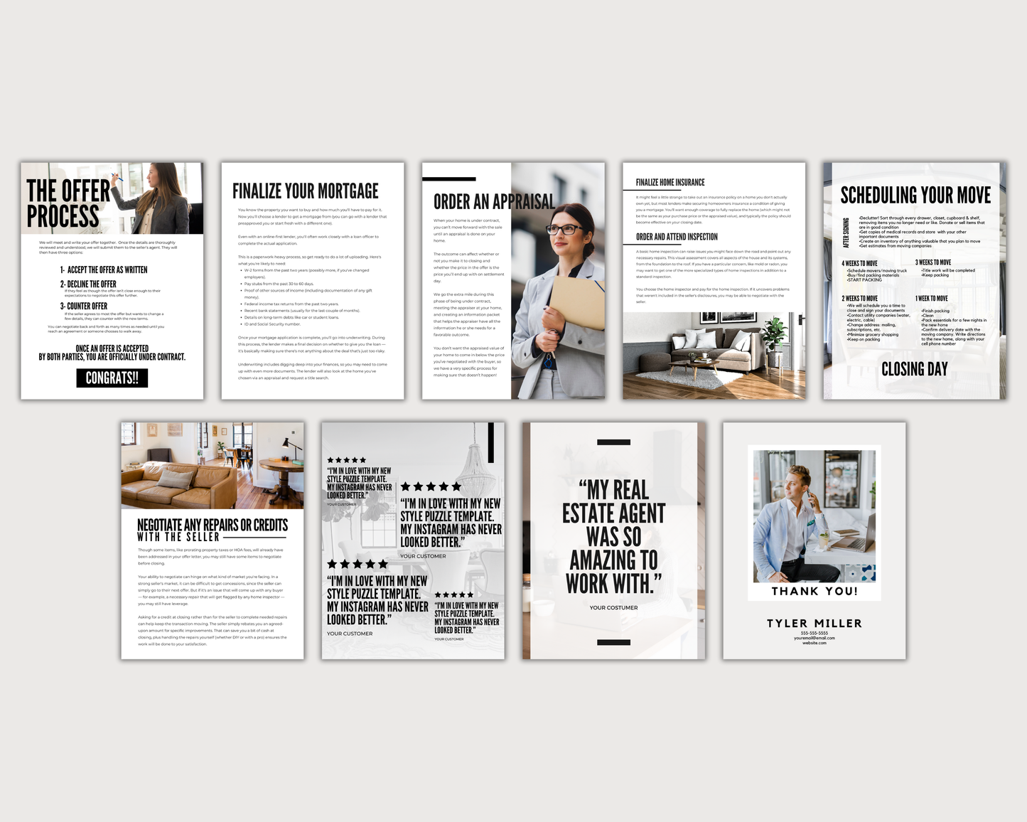 Buyer Presentation - Minimal Brand Style