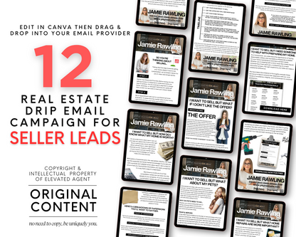 email drip campaign,email real estate,email template,home seller email,home seller packet,listing presentation,real estate buyer,real estate drip,real estate email,realtor email,transaction email