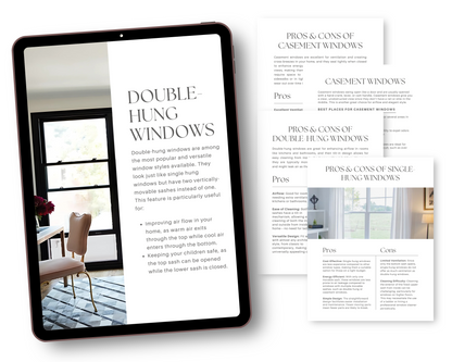 Window Guide - Real Estate Template