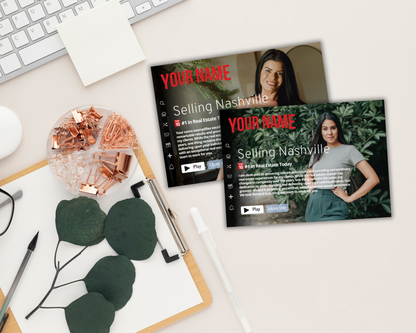 Netflix Style Postcard - Real Estate Template