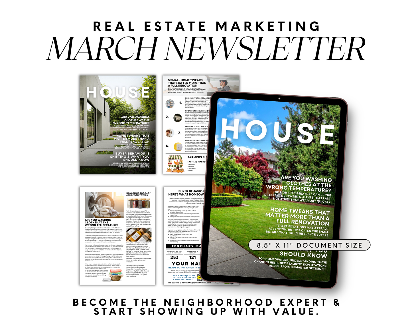 March Printable Newsletter