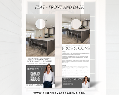 FSBO Door Hanger - Peaceful Design Style