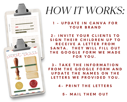 Letter From Santa - Real Estate Template