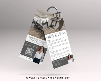 FSBO Door Hanger - Peaceful Design Style