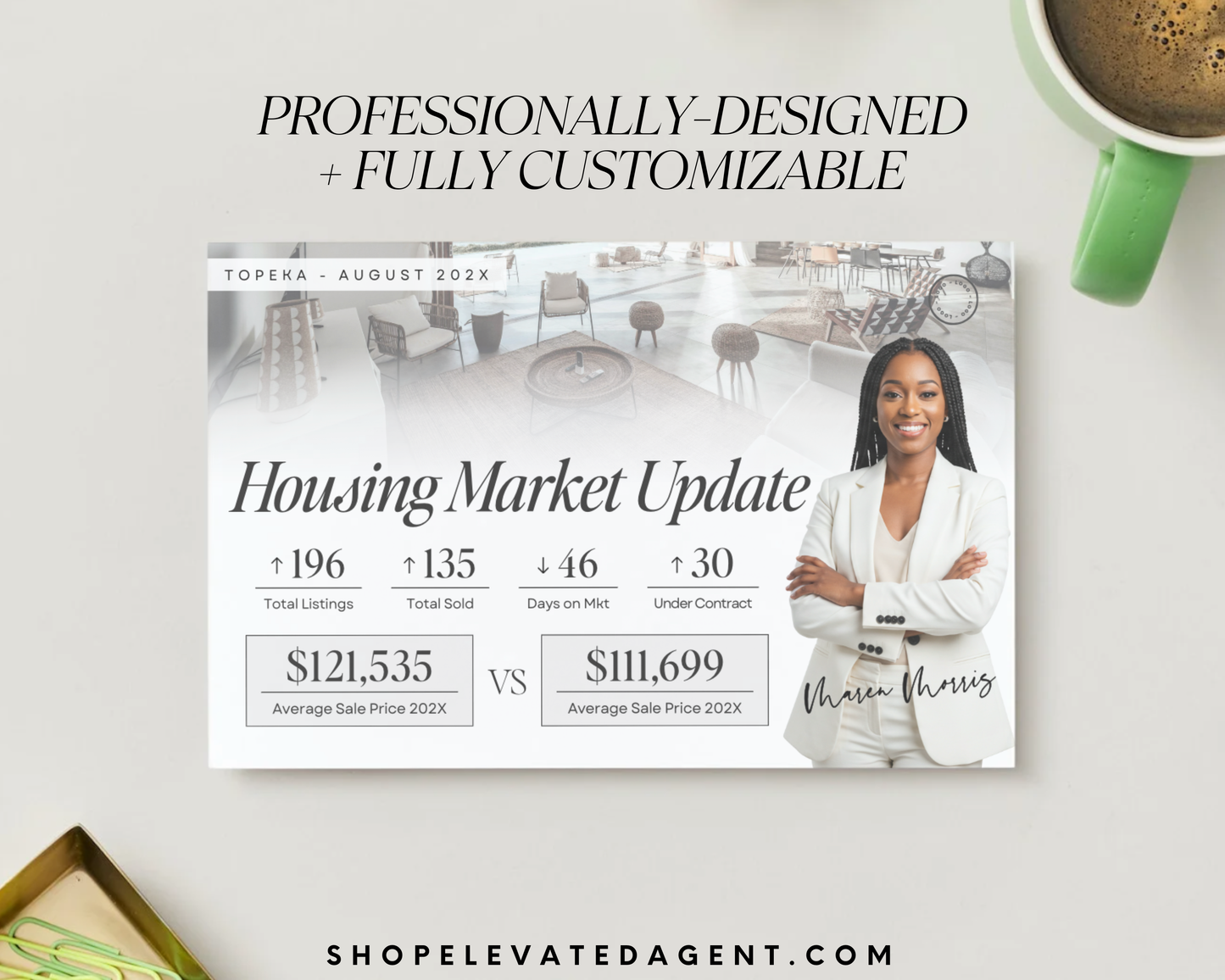 Housing Market Update Postcard