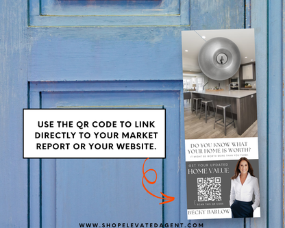 FSBO Door Hanger - Peaceful Design Style