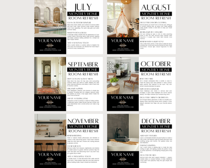 Home Refresh Calendar 2