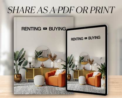 Rent Vs. Buy Guide - Classic Design Style