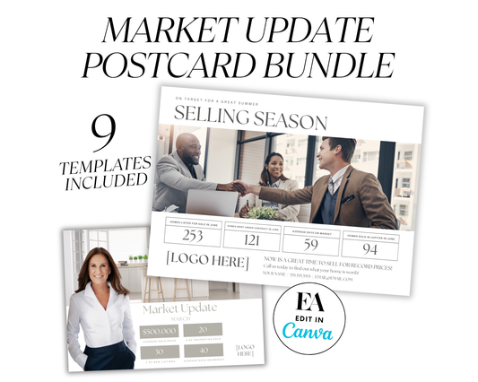 FSBO Market Update Postcard  - Peaceful Design Style