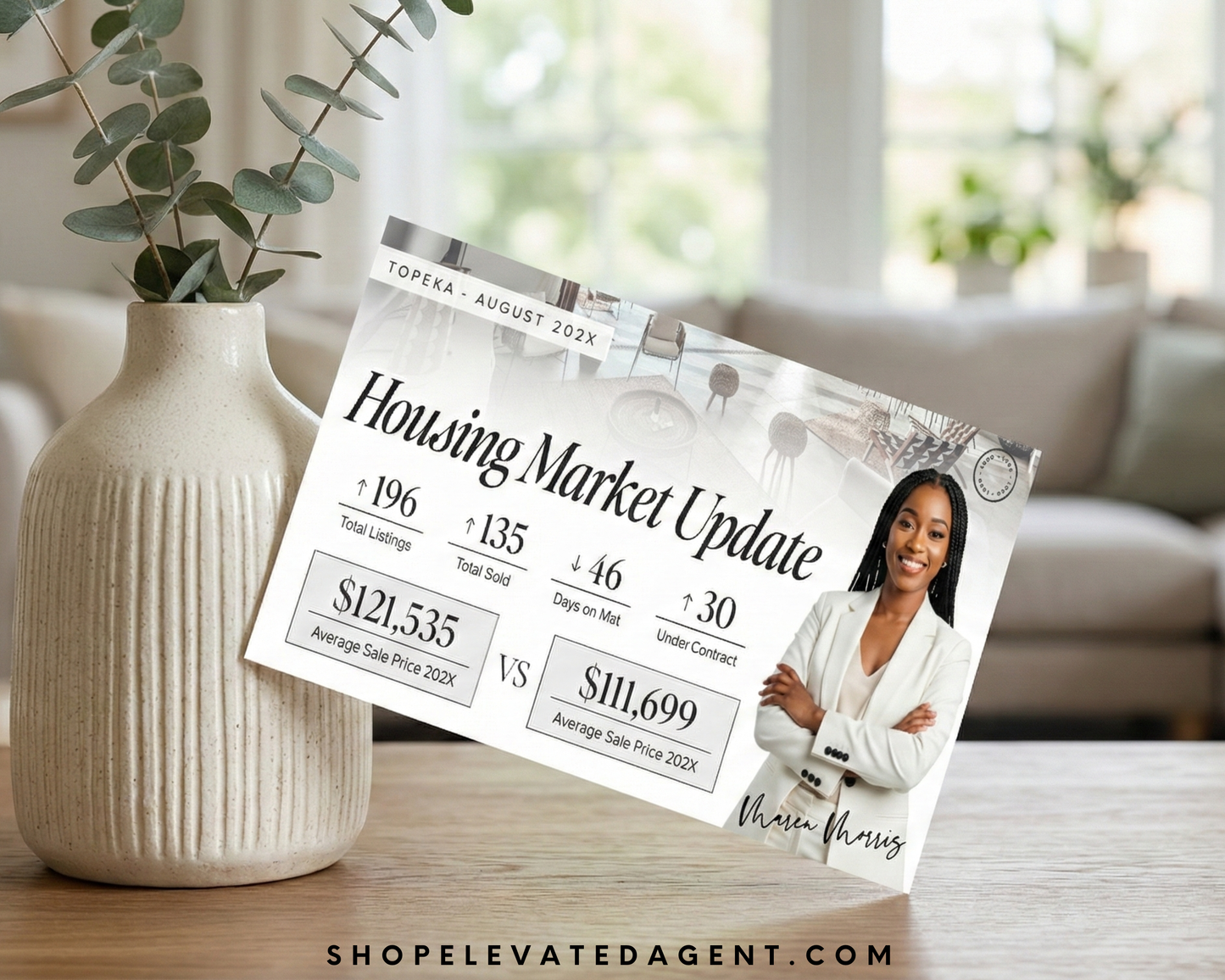 Housing Market Update Postcard