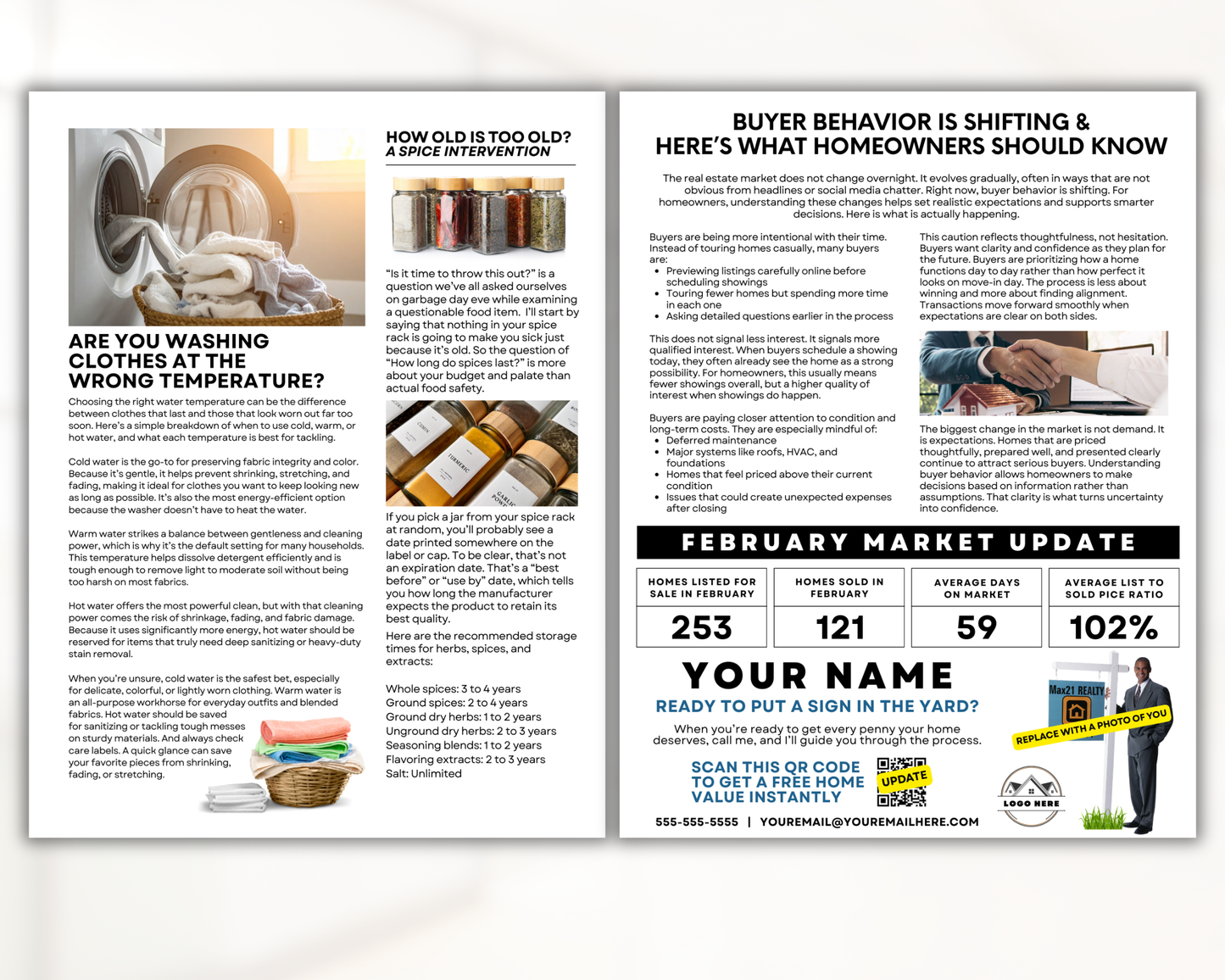 March Printable Newsletter