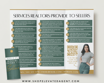 Realtor Value Trifold Brochure - Exclusive Design Style