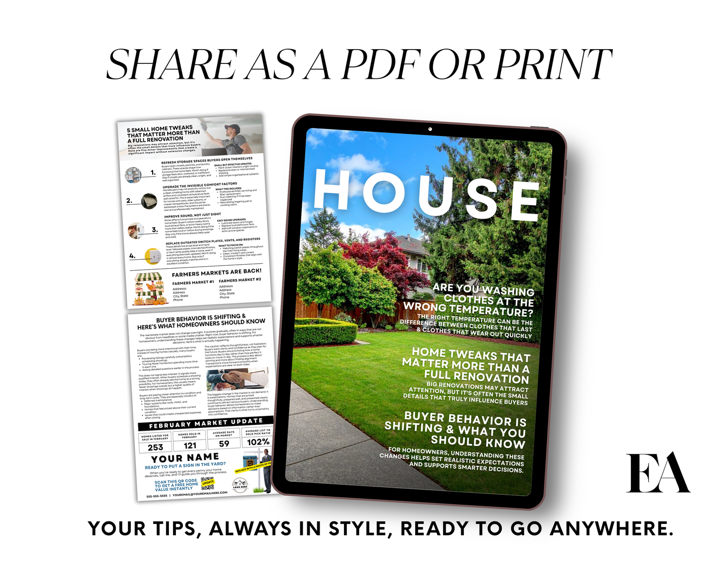 March Printable Newsletter