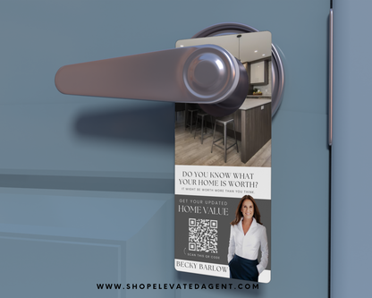 FSBO Door Hanger - Peaceful Design Style