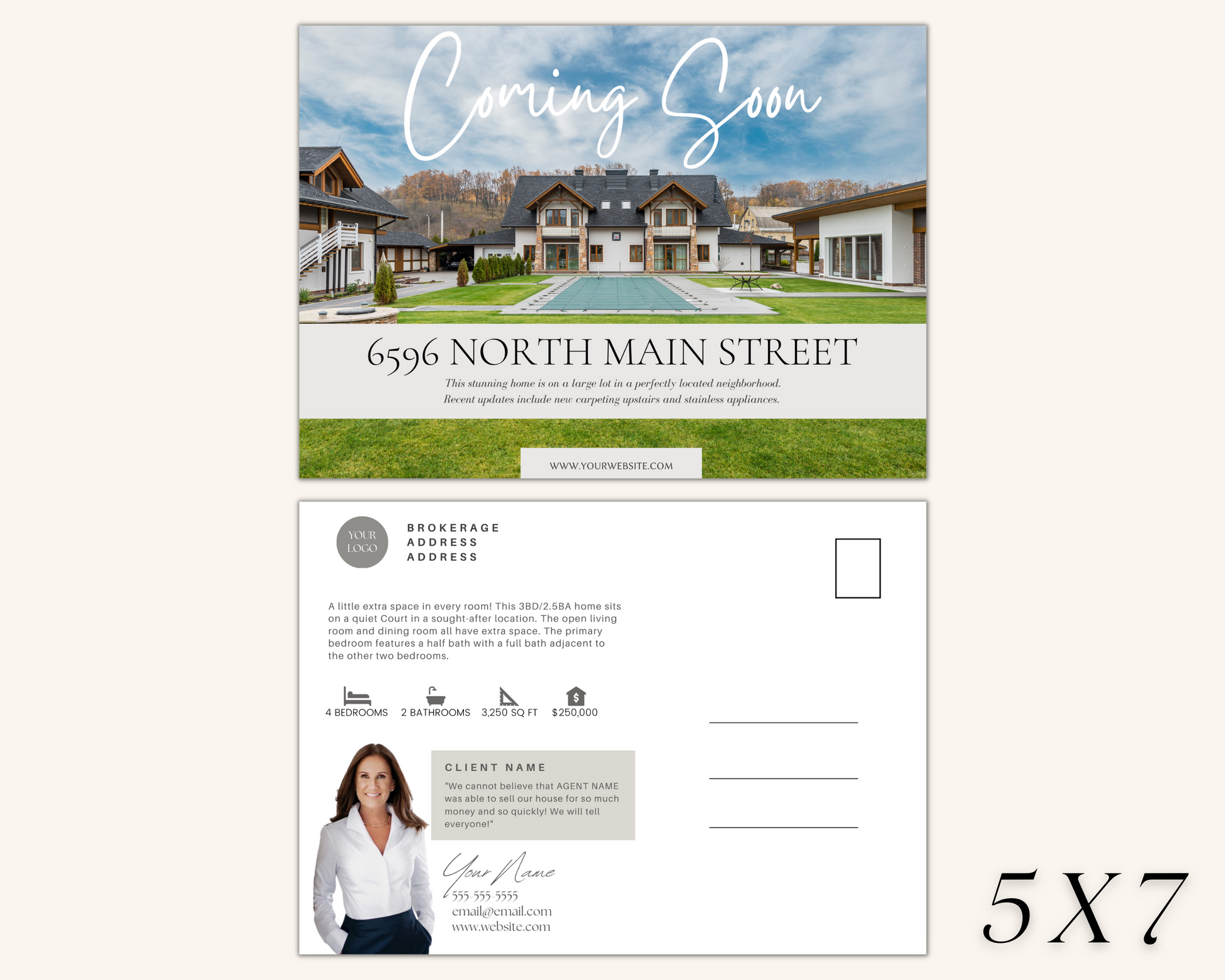 Real Estate Template – Real Estate Postcard 9