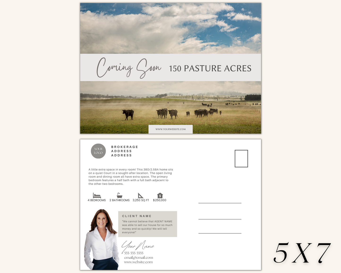 Real Estate Template – Real Estate Postcard 8