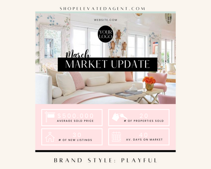 Market Update Social Post - Playful Brand Style