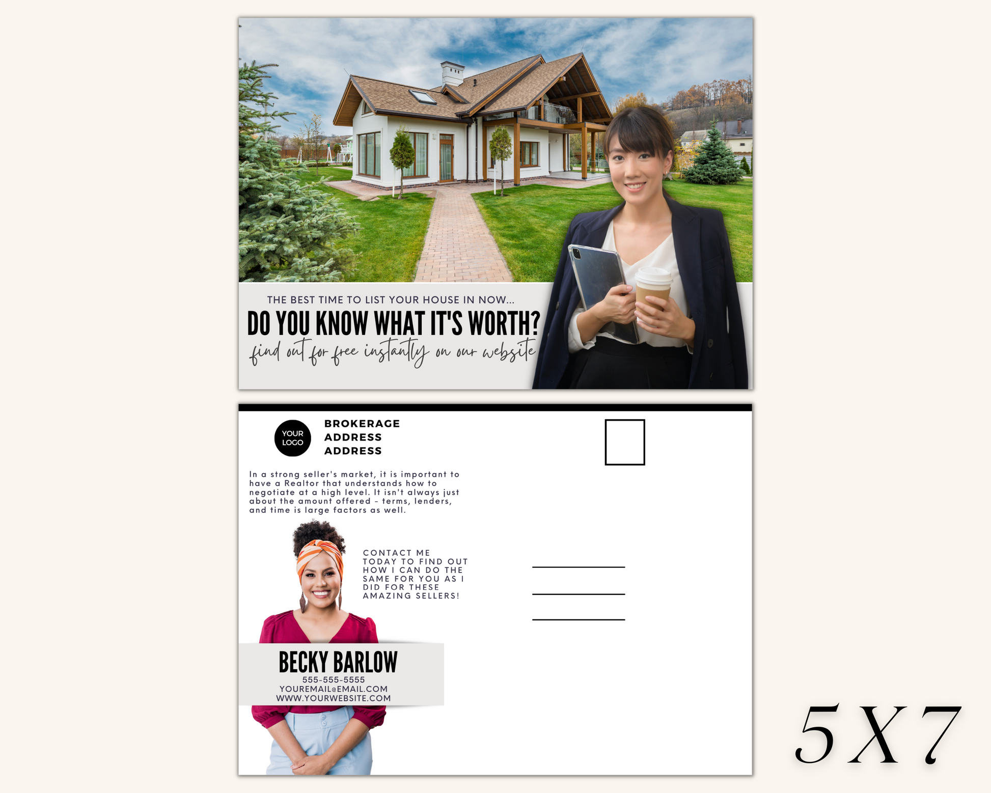 Real Estate Template – Real Estate Postcard