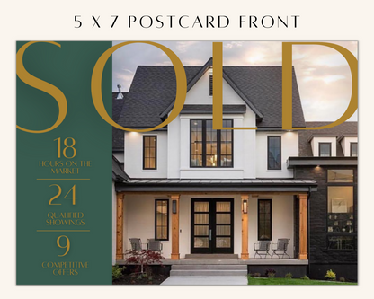 Real Estate Template – Just Sold Postcard - Exclusive Brand Style