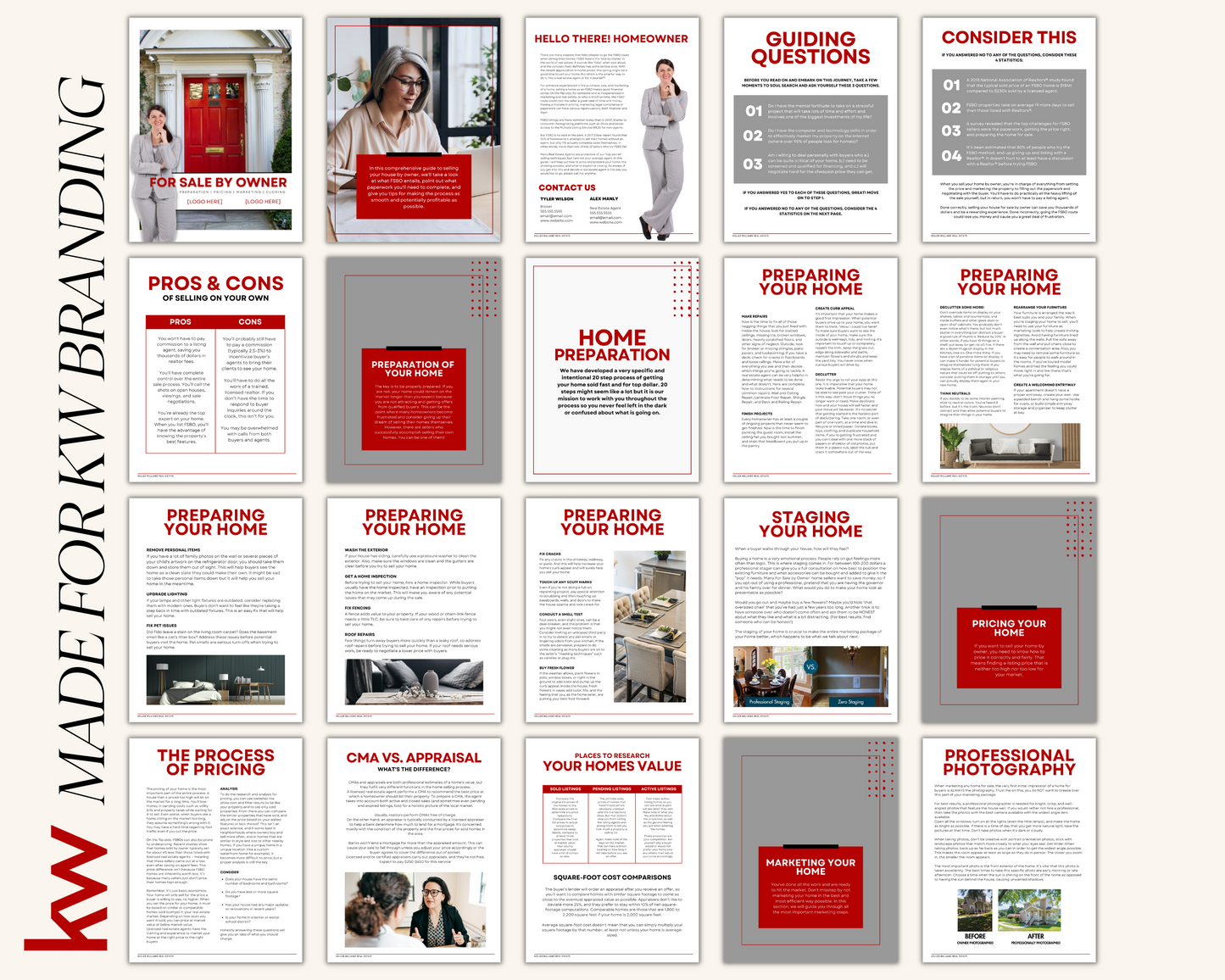 Real Estate FSBO Presentation Template for Keller Williams FSBO Presentation Template for KW FSBO Presentation Real Estate Guide