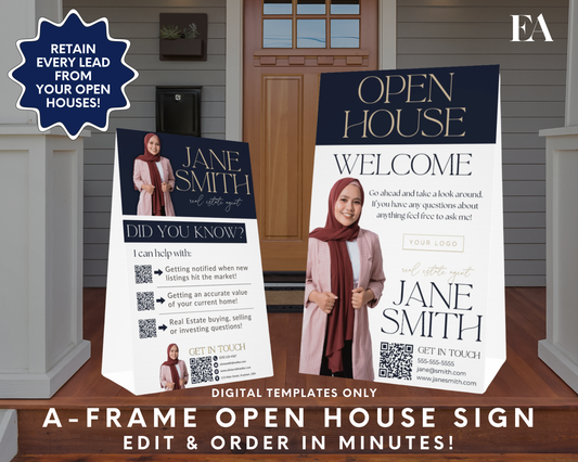 Open House A-Frame Sign 1