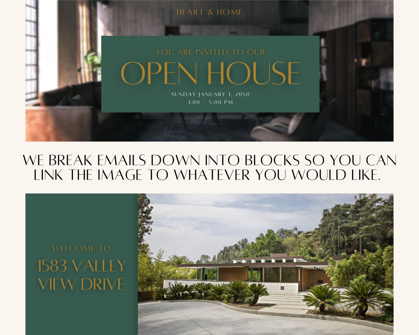 Open House Email - Exclusive