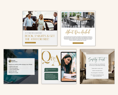 Real Estate Template – Exclusive Airbnb Social Media Posts