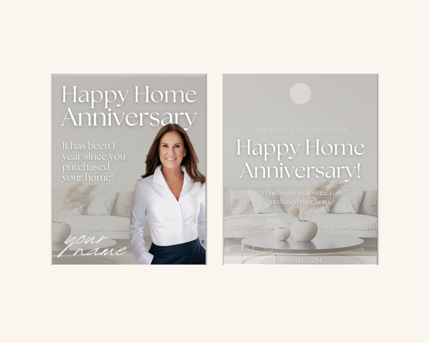 Peaceful Home Anniversary Text