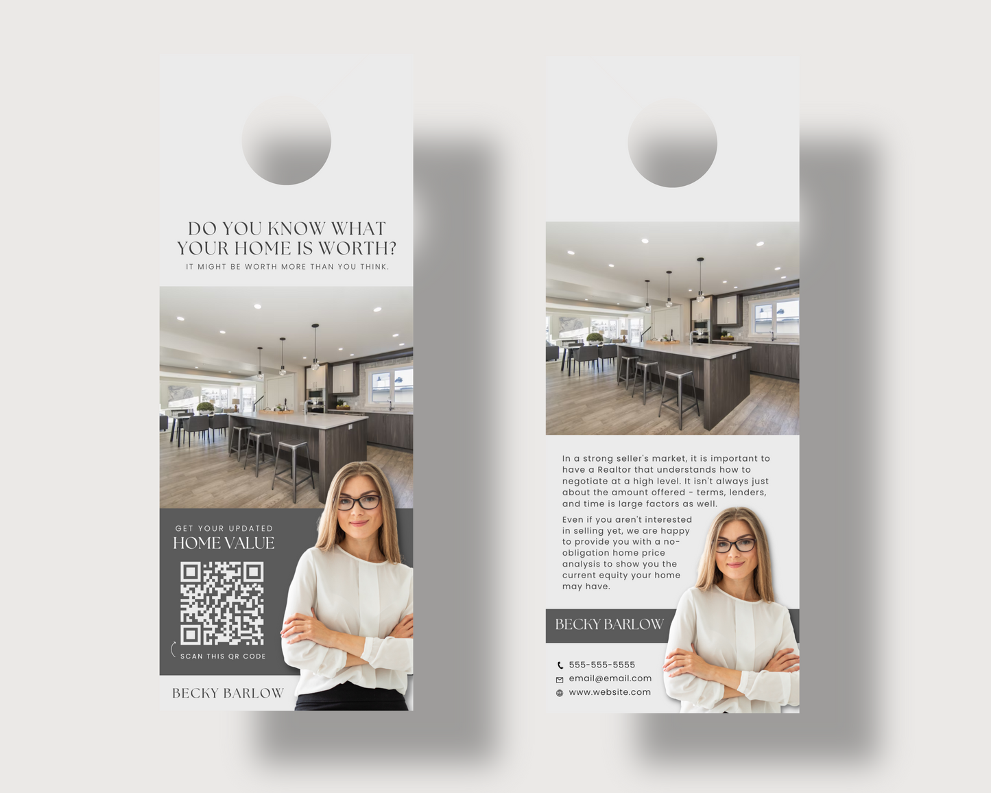 Real Estate Template – CMA Door Hanger