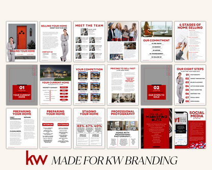 KW Listing Presentation Real Estate Template