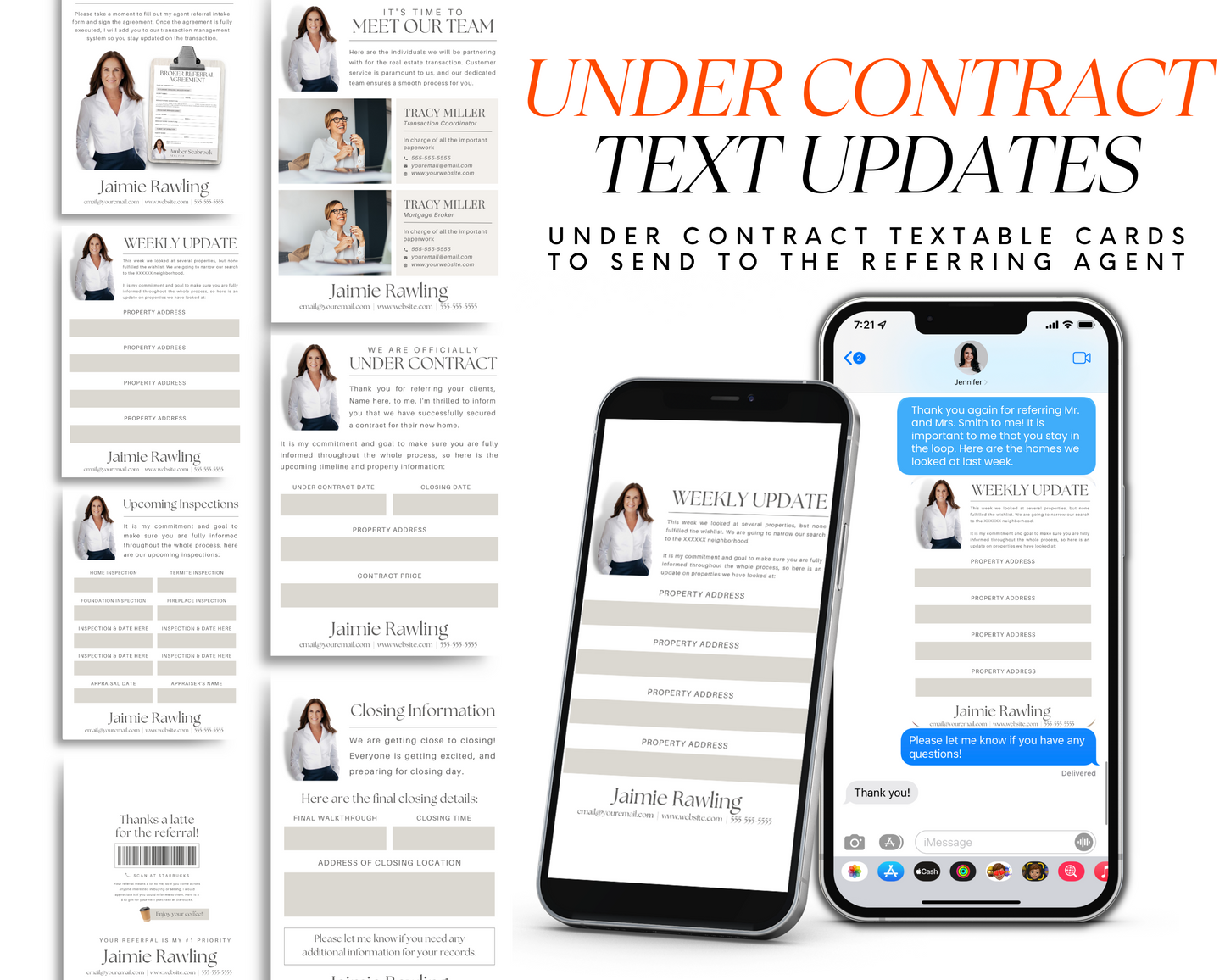 Referral Agent Text Updates