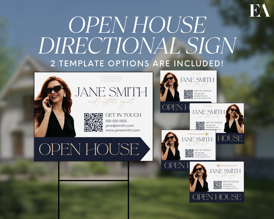 Open House Yard Sign 3