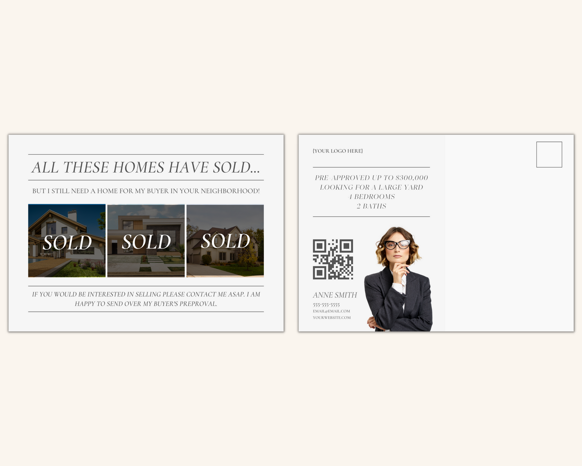 Real Estate Template – Farming Postcard for Sellers