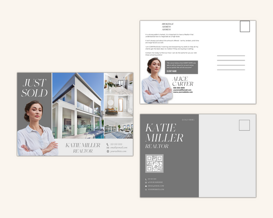 Real Estate Template – Just Sold Postcard