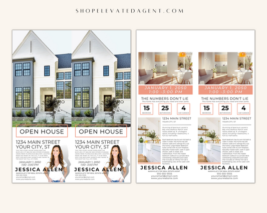 Real Estate Template – Door Hanger Open House