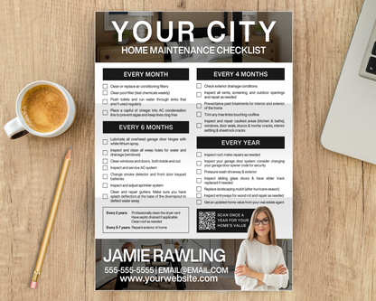 Home Maintenance Flyer - Classic Design Style
